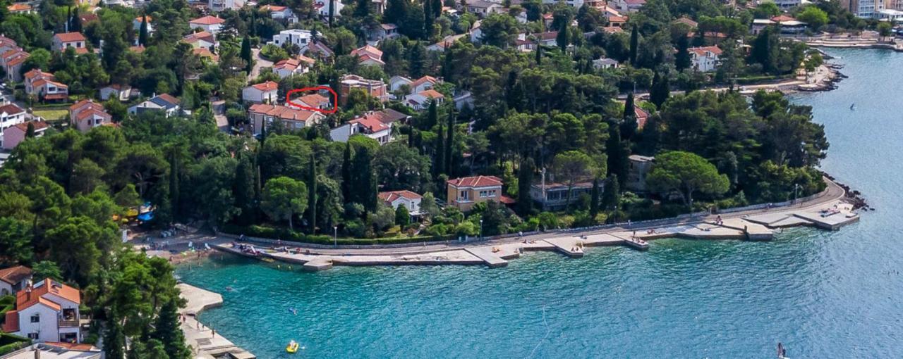 Apartment Aquamarin, Blizu Mora S Pogledom Na More, Za Do 6 Osoba Malinska Exterior foto