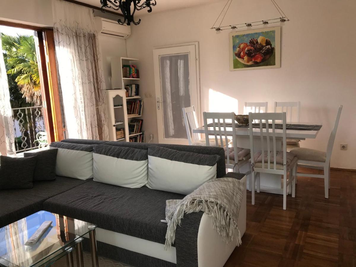 Apartment Aquamarin, Blizu Mora S Pogledom Na More, Za Do 6 Osoba Malinska Exterior foto